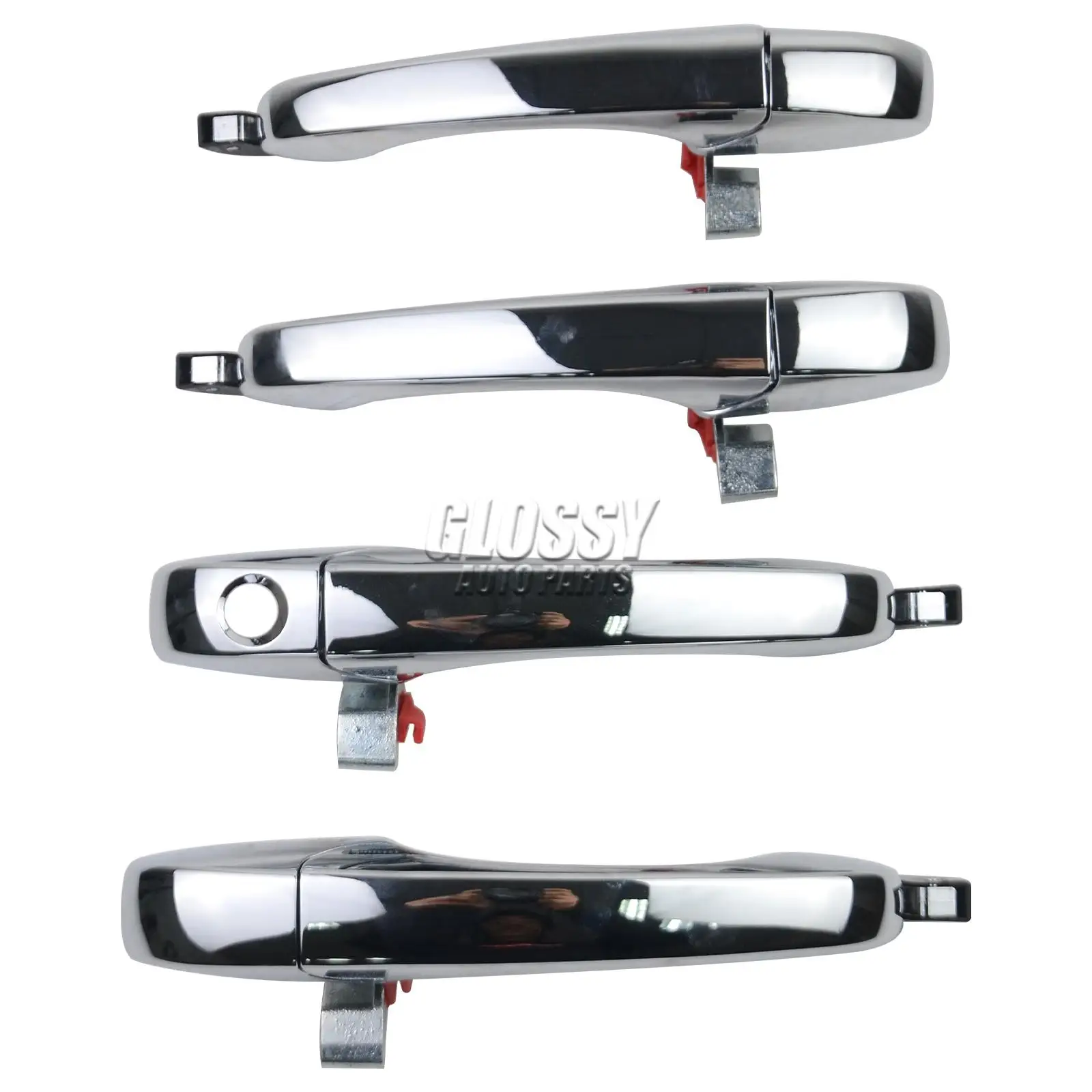 

AP01 4PCS Exterior Door Handles Driver Side for Chrysler 300 300C Dodge Magnum Charger 2.7 5.7 4589009AG 5065801AE