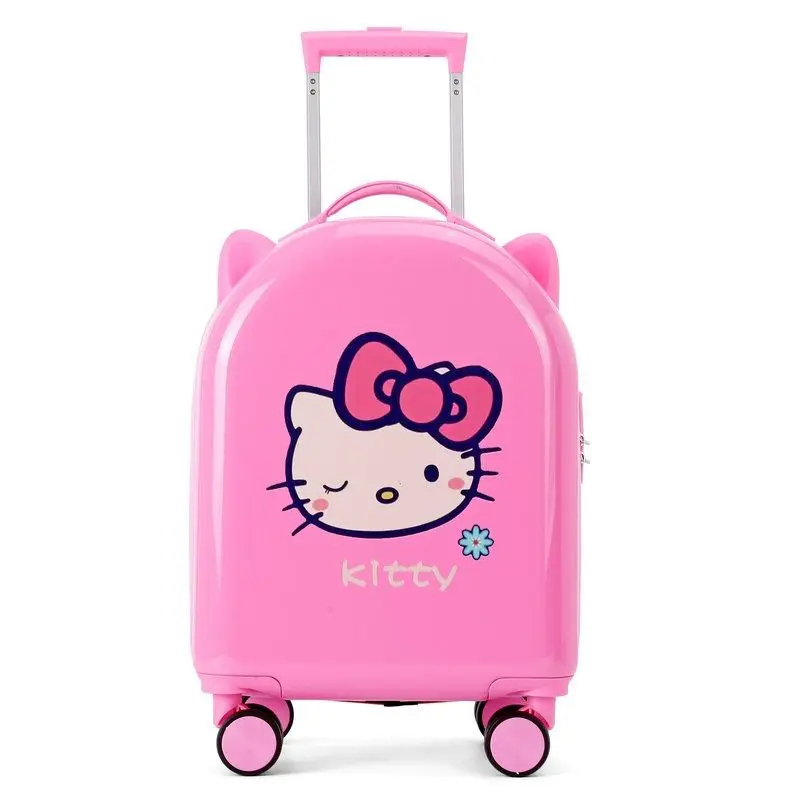 Children's Trolley Case Mini Cartoon Small Luggage Children's Suitcase Cute Baby Universal Wheel Men and Women gift HelloKitty