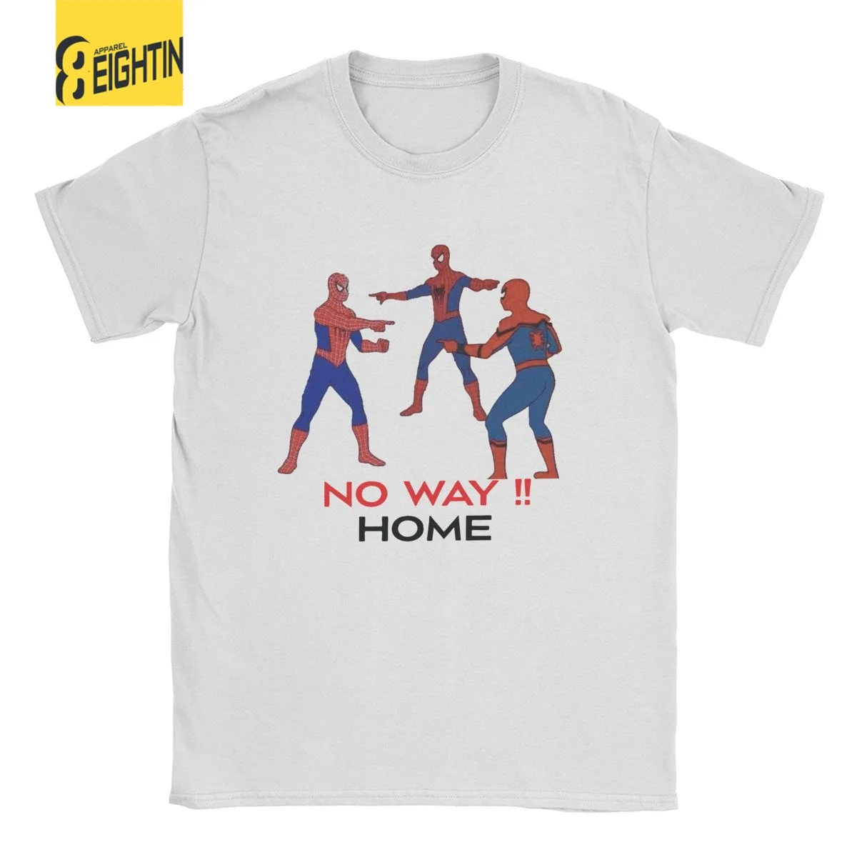 

Disney Men No Way Home Spiderman Clothing Women T-Shirt O-Neck Cotton Tshirt Spider Man Ladies Graphic T Shirt