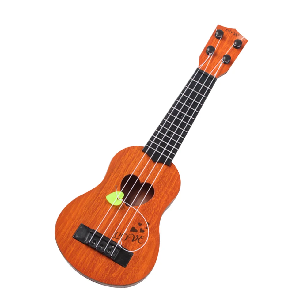 

Kids Guitar Ukulele Musical Toywooden Instrument Instruments Boys Toddler Baby Mini Toys Child Beginner Beginners Preschool