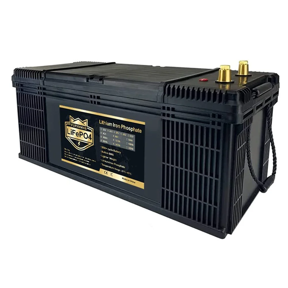 

36V 100Ah LifePo4 Battery 6000 Deep Cycles with BMS Lithium Iron for RV Campers Solar Marine Energy Reserve Power Supply