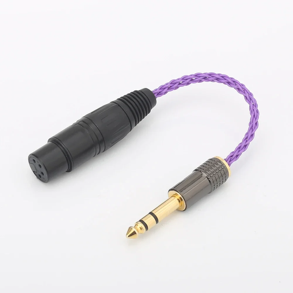 Audiocrast HC001 6 35 мм 1/4 папа на 4-контактный XLR мама Сбалансированный соединительный