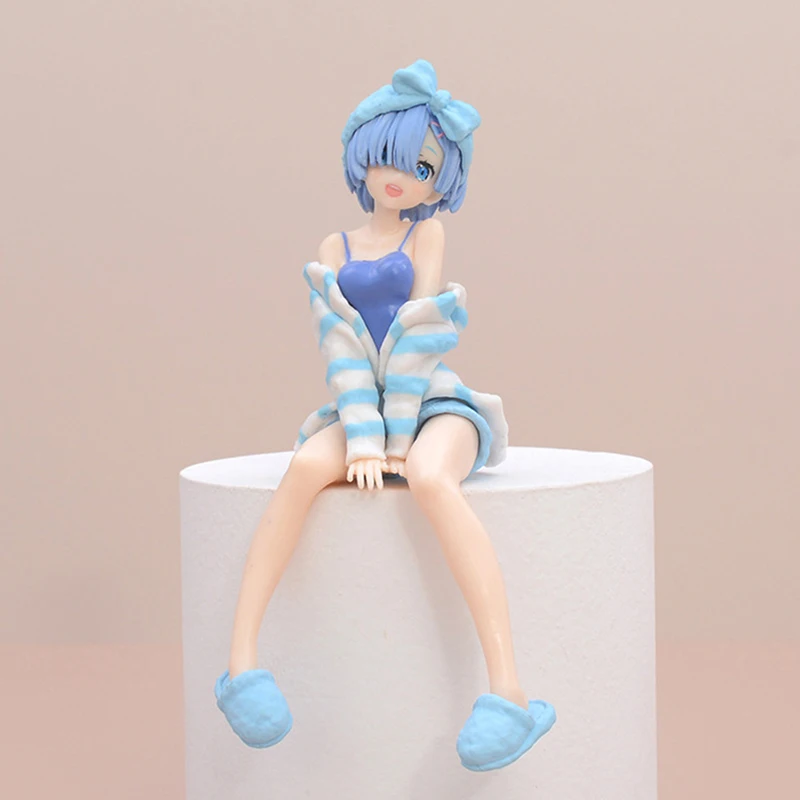 

15cm Anime Re:Life In A Different World From Zero Action Figure Pajamas Rem Ram Kawaii Girl PVC Collection Model Toys Gift