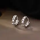 Женские серьги-кольца ANENJERY, милые мини-корейские серьги, оптовая продажа