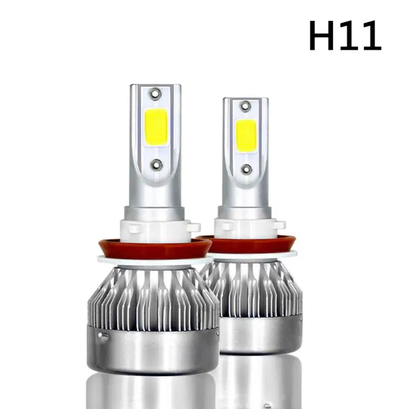 

C6 MAX Mini H1 H7 H8/H9/H11 9005 9006 H4 Car Headlight 12V 72W 8000LM 6000K Car Fog Lamp Lights Drop Shipping