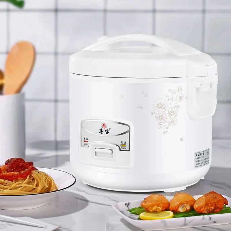 

2L Electric Rice Cooker Electric Cake Soup Cooking Machine Household Kitchen Cooker Non-stick Food Steamer Multicooker