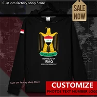 republic of iraq iraqi iraqi irq mens hoodie pullovers hoodies men sweatshirt streetwear autumn clothes tracksuit nation coat