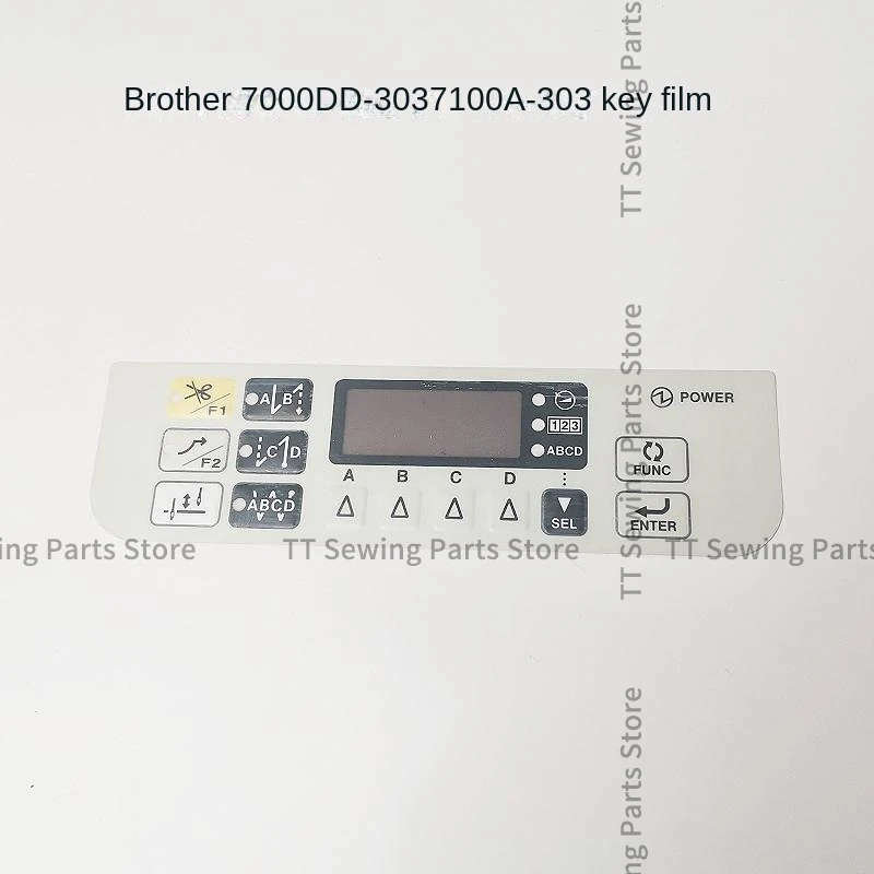 1 шт. швейная машина Brother 7000dd-303 7100a-303 наклейка на пуговицы аксессуары для