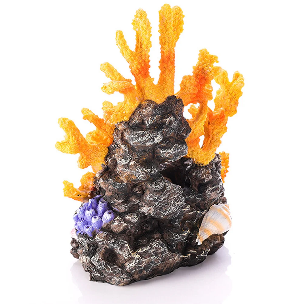 

Gift Fish Aquarium Decoration Aquatic Turtle Tank Accessories Coral Ornaments Decorations Mariposas Decorativas Para Pared