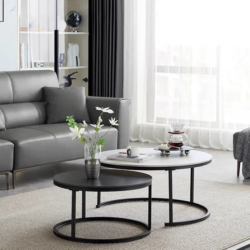 Мебель Роскошный мини-стол Домашняя гардеробная Маленький кофейный современный