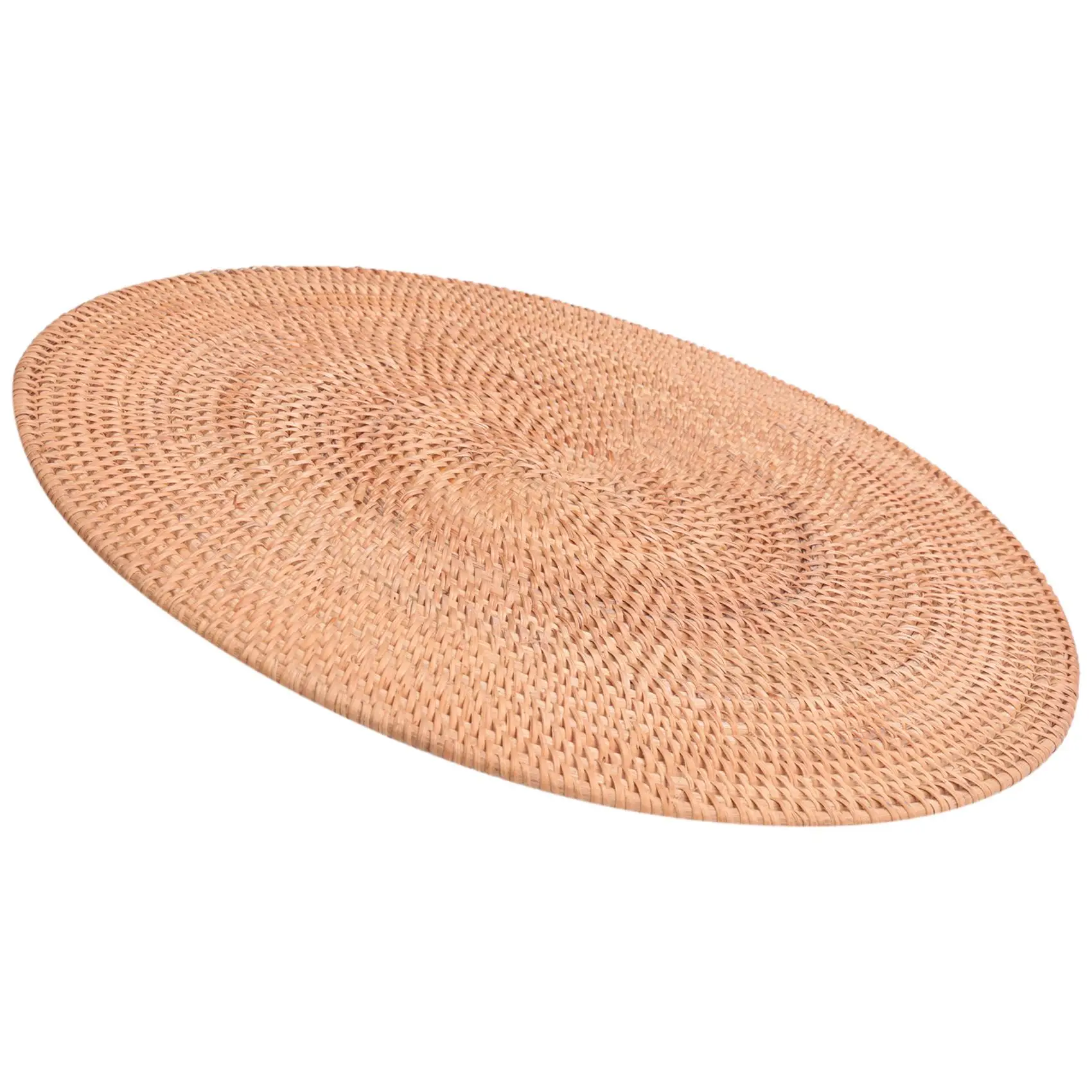 Тканые салфетки из ротанга коврики для стола нескользящий тепловой коврик