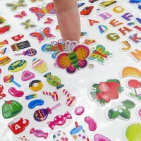 cartoon stickers d bubble stickers spot wholesale new hot pvc stickers 3 bubble stickers