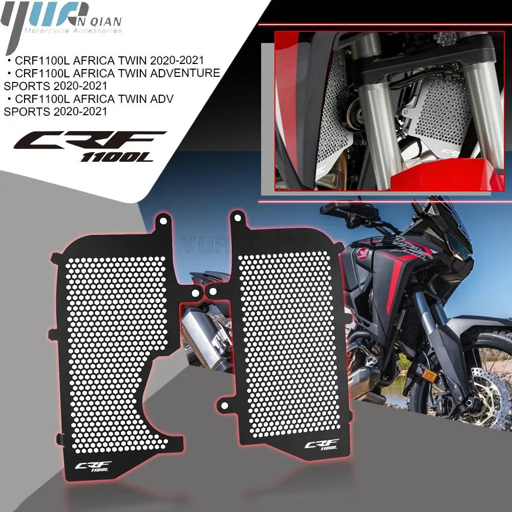 

CRF1100L Africa Twin adventure Sports Motorcycle Radiator Grille Grill Guard FOR Honda CRF1100L Africa Twin ADV Sports 2020-2021