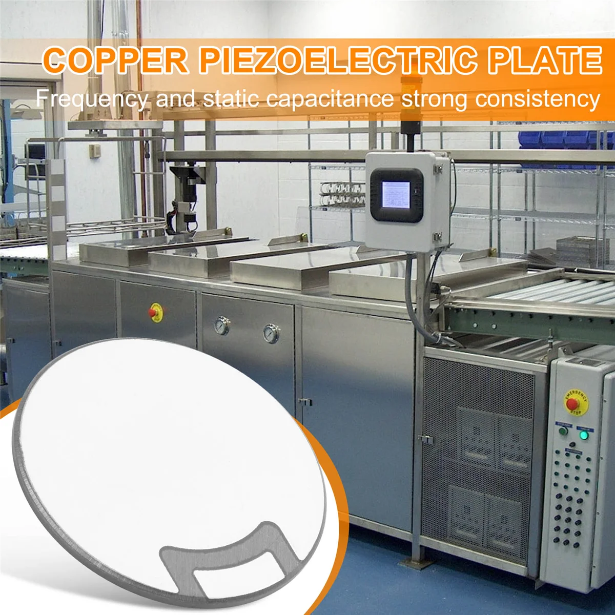 

40 KHz 35W Piezoelectric Ceramic Sheet Ultrasonic Clean Transducer Plate