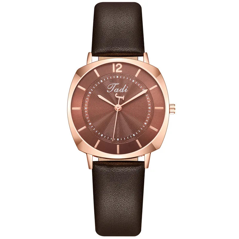

Simple Quartz Women's Watch Concentric Circle Ripple Watch