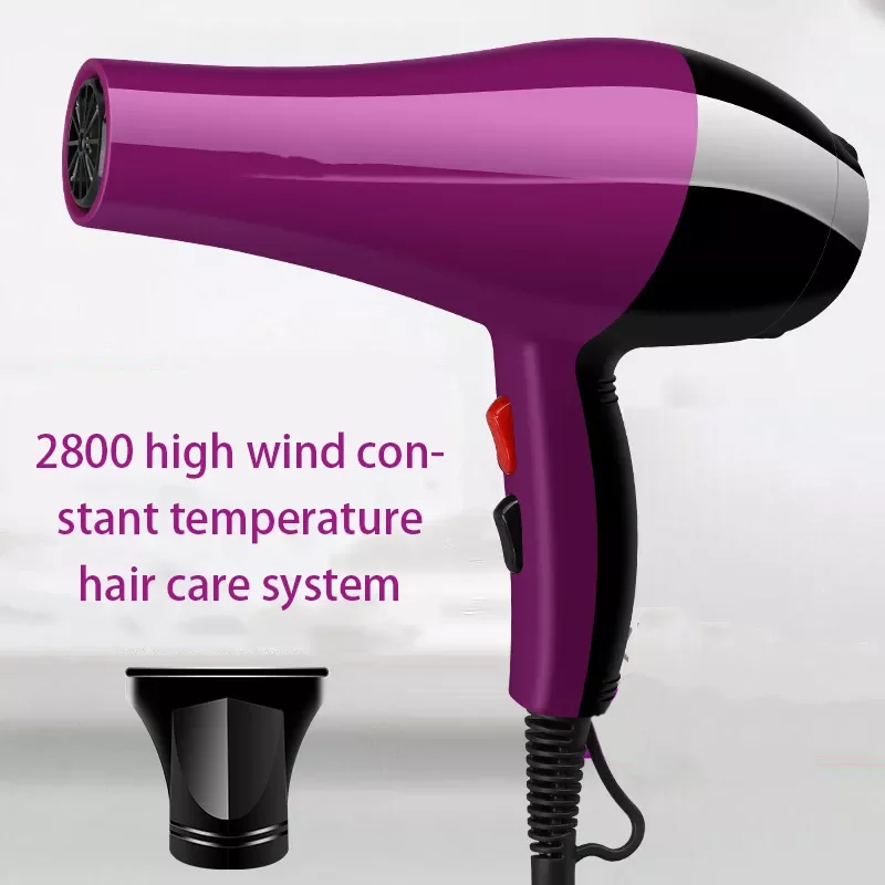 

Профессиональный мощный Фен для волос мощностью 2000 Вт Регулировка горячим и холодным воздухом Инструменты для укладки в салоне Быстросохн...