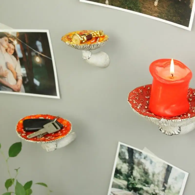 Гигантская Настенная Полка В Форме Гриба Amanita Деревянная Подвесная Стойка