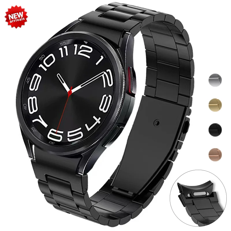 

Ремешок из нержавеющей стали для Samsung Galaxy Watch 6 40 мм 44 мм