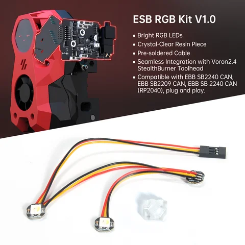 BIGTREETECH Stealthburner ESB RGB Kit для Voron 2.4 3D принтера