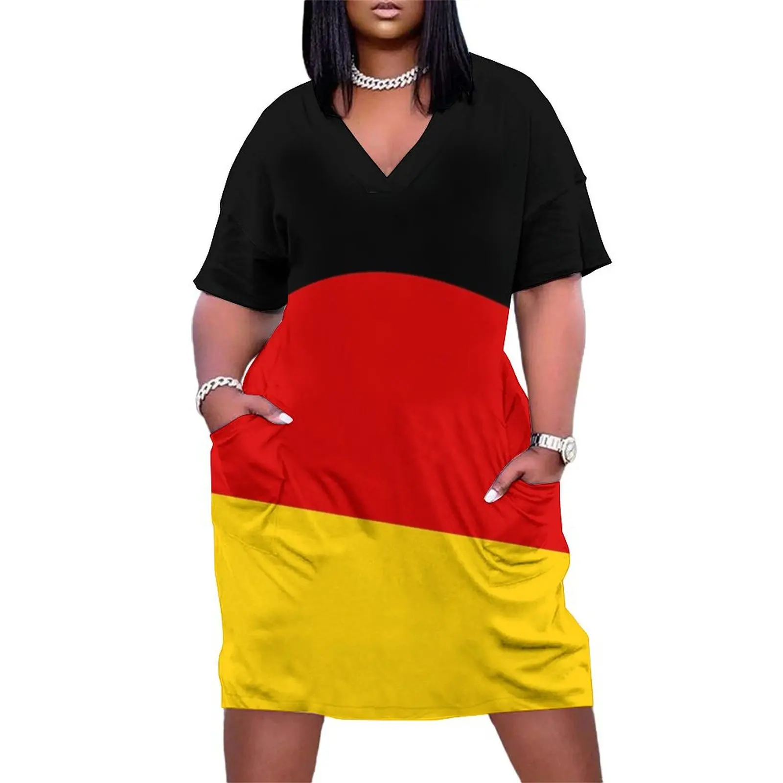 Женское платье из полиэстера и спандекса