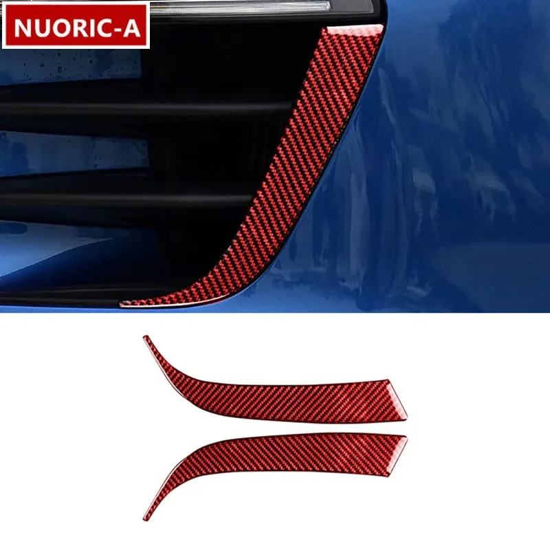 

Передняя лампа из углеродного волокна, Переводные картинки для бровей, декоративная Обложка, отделка для Porsche Macan 2014-2017, Стайлинг автомобиля, внешние аксессуары