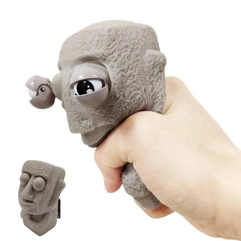 

Игрушки-Эспандеры в глаза, редуктор тревожности, сенсорная игрушка, каменный человек, забавная аниме-фигурка, игрушки для взрослых и детей, игрушка-эспандер