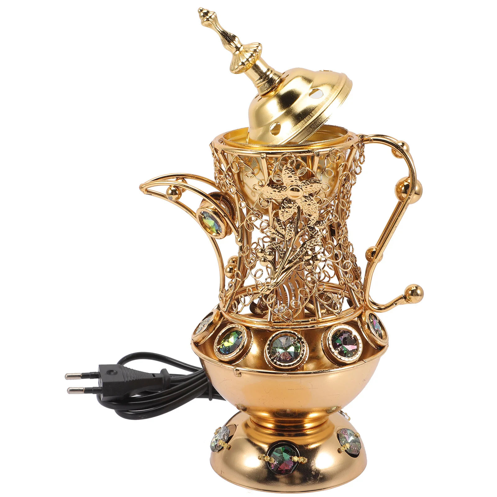 

Burner Plug in Censer Holder Vintage Censer Burner Ornament(EU Plug)