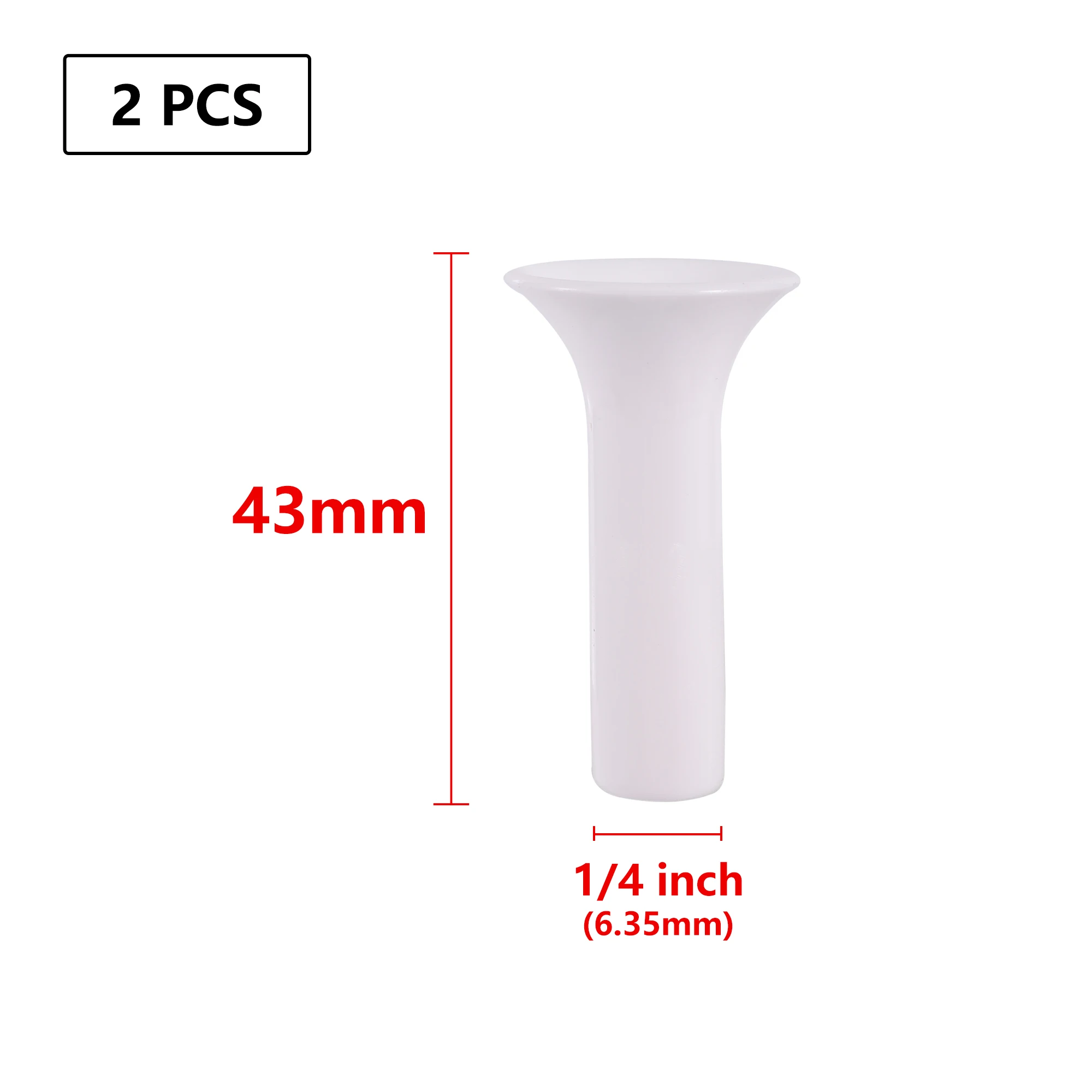 

2 шт. Быстроразъемный соединитель для садового шланга 1/4", черный/белый