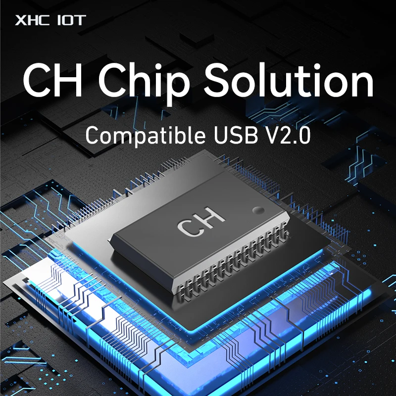 Конвертер 2 последовательных порта USB в последовательный порт RS-485 USB-C XHCIOT E810-U21C