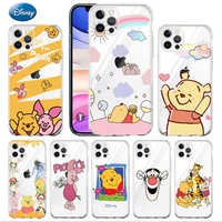 winnie pooh bear tigger case for apple iphone 13 pro 12 mini 11 pro xr x xs max 7 7s 8 plus 6 6s soft transparent phone coque