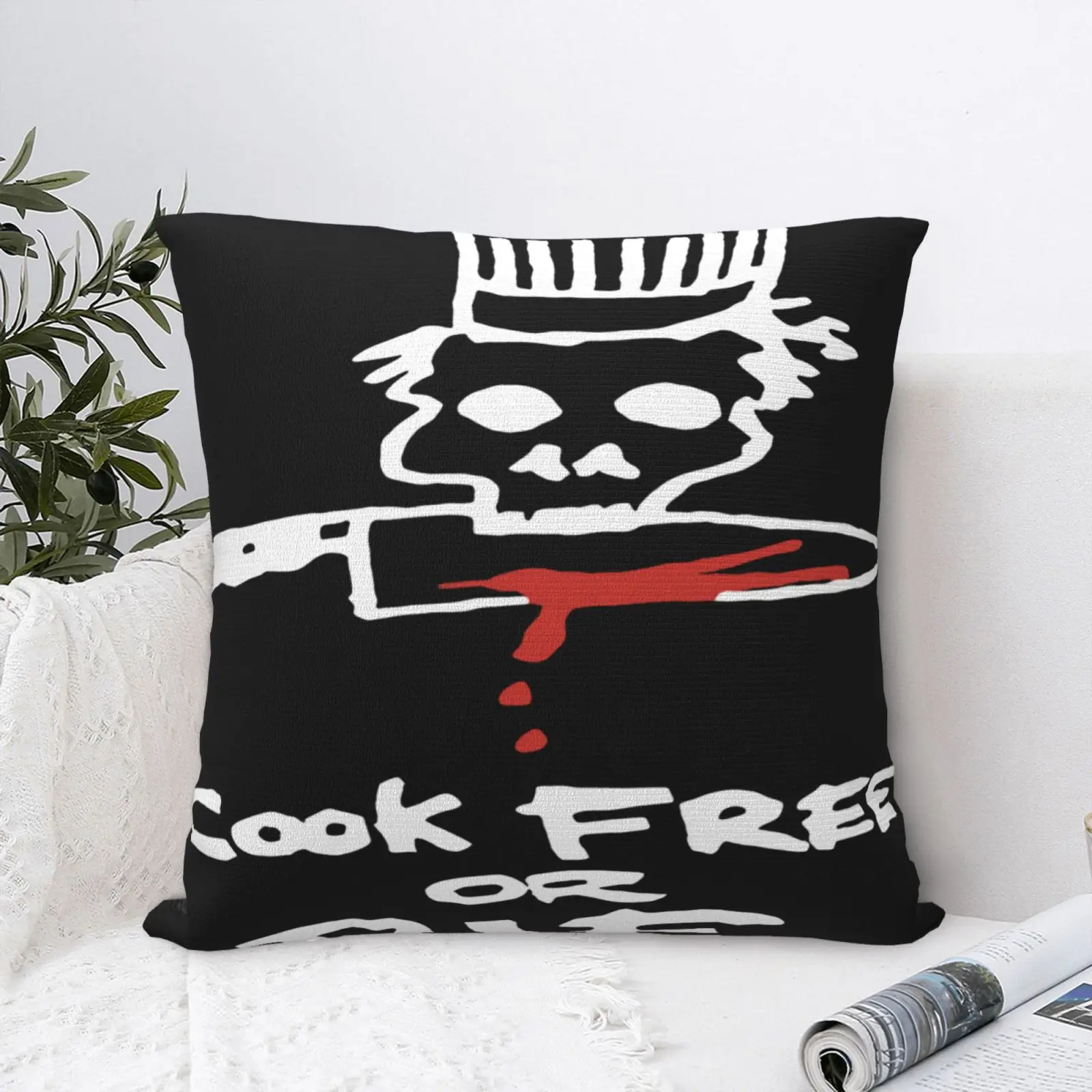 

Декоративный чехол для подушки с молнией, с молнией