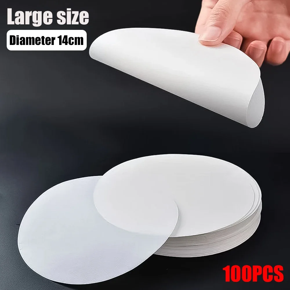 

100 шт. одноразовая герметичная бумага, крышка для кофейной чашки, пленки с защитой от перелива, чая с молоком, чашка для напитков на вынос, бумага против протечек