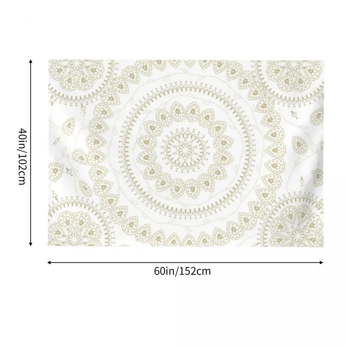 Тан Мандала современный пляжный гобелен в стиле бохо украшения дома Настенный