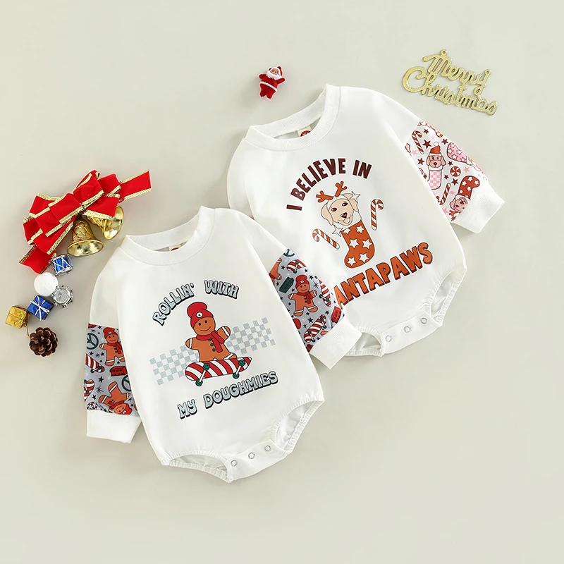 

Детский хлопковый комбинезон, с длинным рукавом