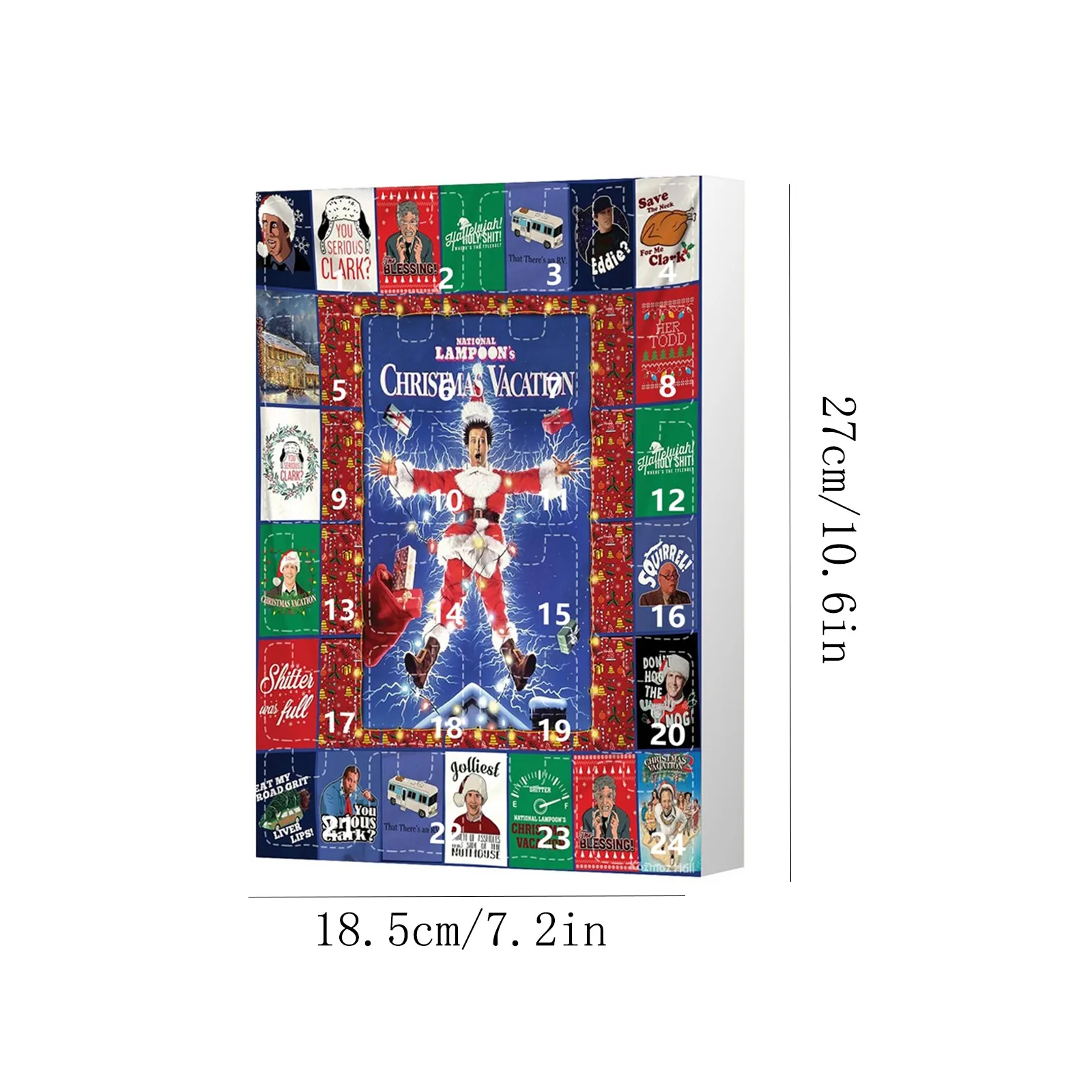 Рождественский Адвент-календарь National Lampoon На 24 Дня 2024 Год — Праздничный Подарок