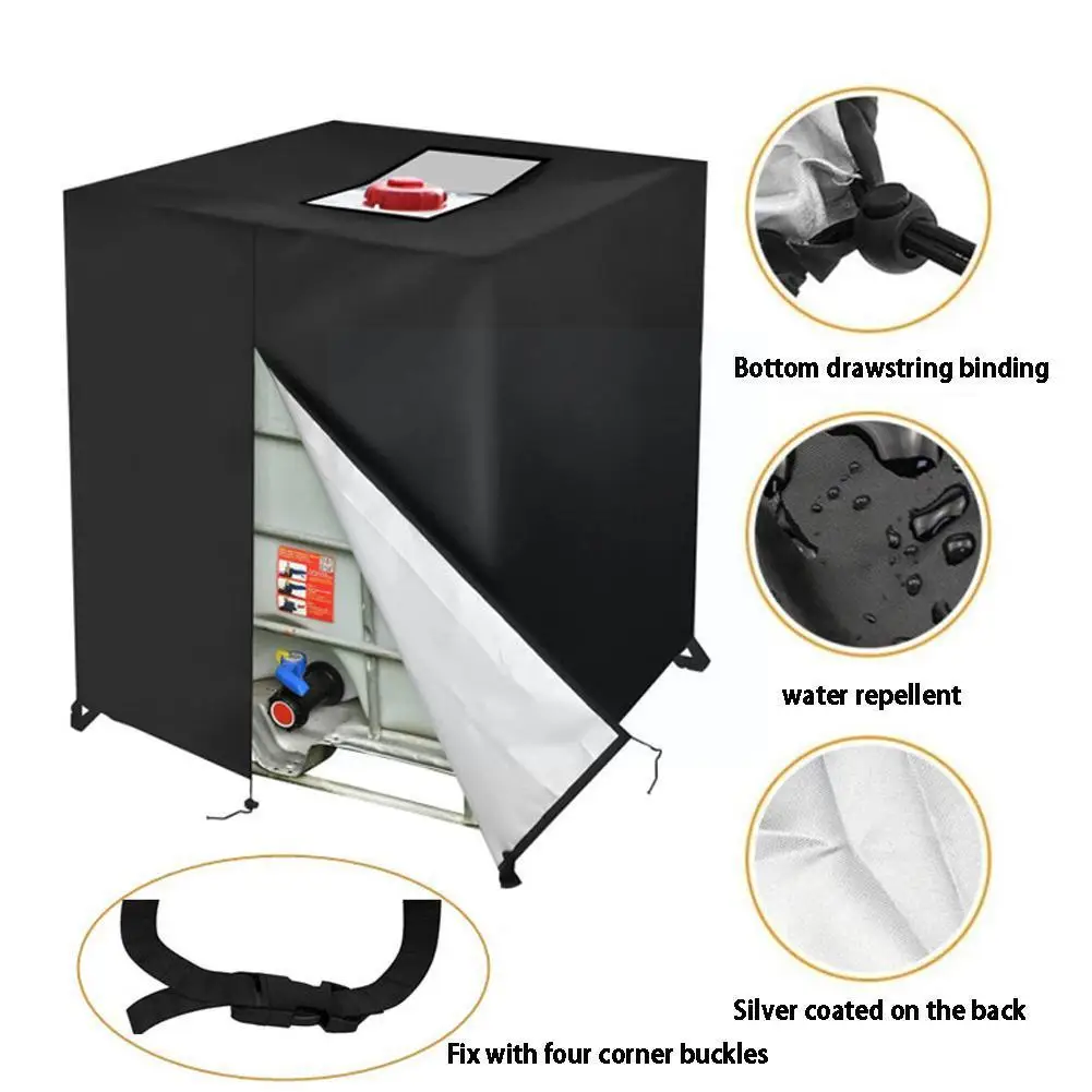 1 шт. тканевый чехол 210d, водонепроницаемый пылезащитный чехол из ткани Оксфорд, защитный чехол Ibc, садовый чехол, защитный чехол с защитой uvaine I4t2