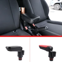 for 2015 2019 mercedes benz smart 453 fortwo forfour leather armrest box with cup holder locker car interior accessories