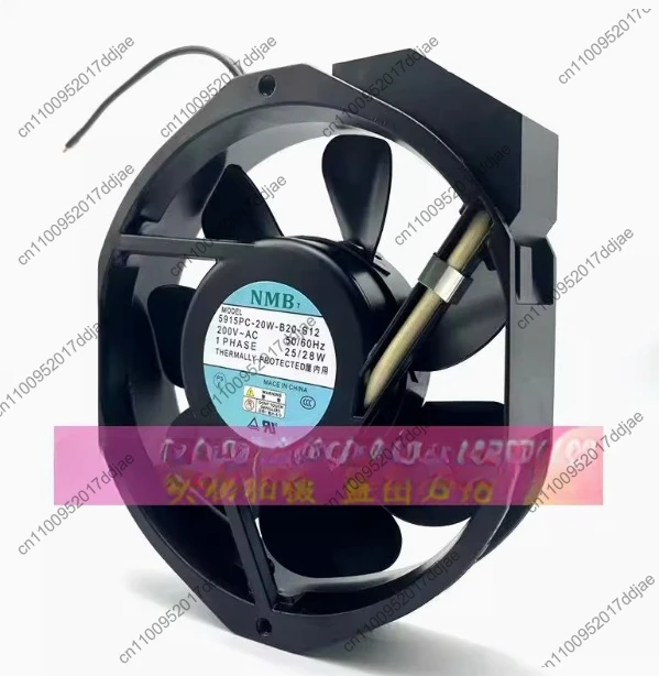 Фото 5915PC-20W-B20-S11/S05/S12 17238 оригинальный высокотемпературный вентилятор с металлическими лопастями №2