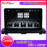 kirinavi 9 android 11 car radio for volvo xc90 car dvd multimedia player auto gps navigation 6128g carplay 4g 2004 2014