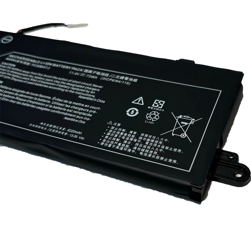 PC50BAT-3 3ICP6/64/115 11 4 V 73Wh 6220mAh батарея для Clevo PC50DN2 PC50S Eurocom RX315 NH57AF1 System76 ORYX PRO 6