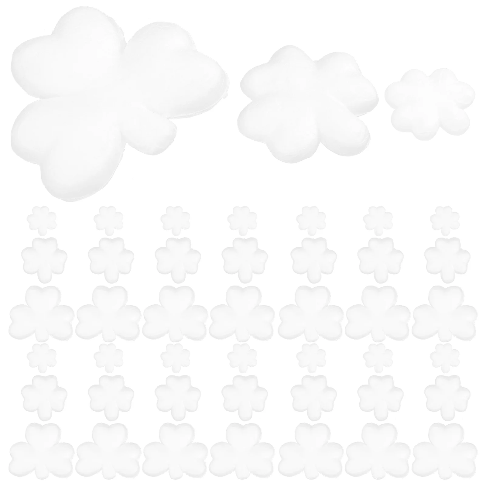 

100pcs DIY Foams Shamrock Ornament St. Patrick's Day DIY Decor Table Scene Adorn