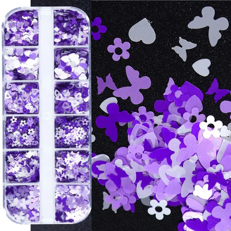 

1 Набор, блестки для ногтей