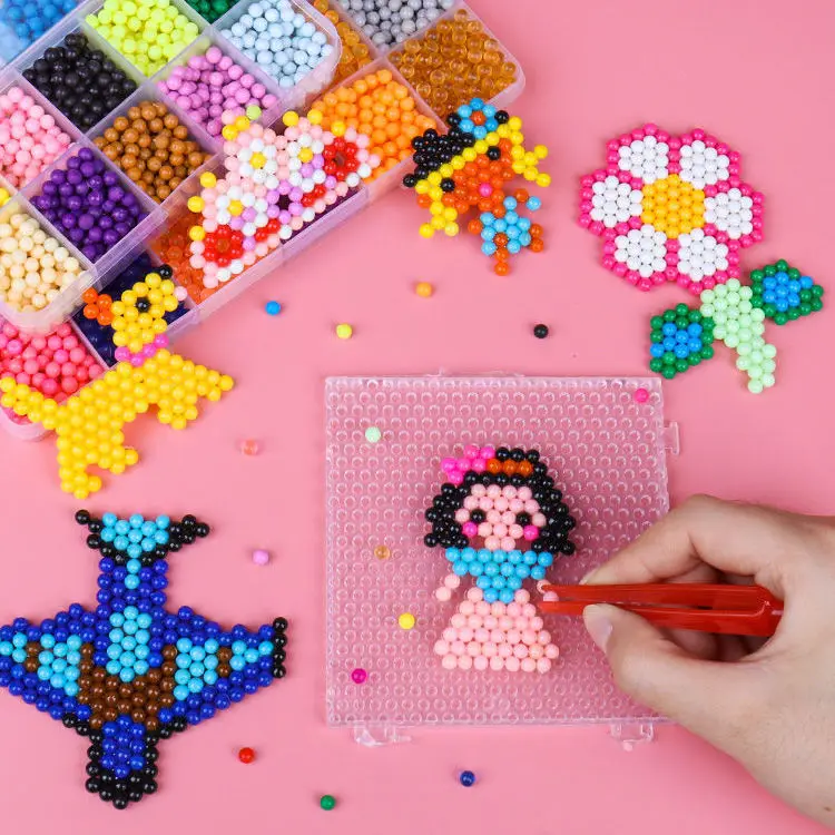 

Magic Water Mist Magic Beads Handmade Water Sticky Diy Water Mist Magic Beads Puzzle Jigsaw Puzzle Boys and Girls Children's Toy