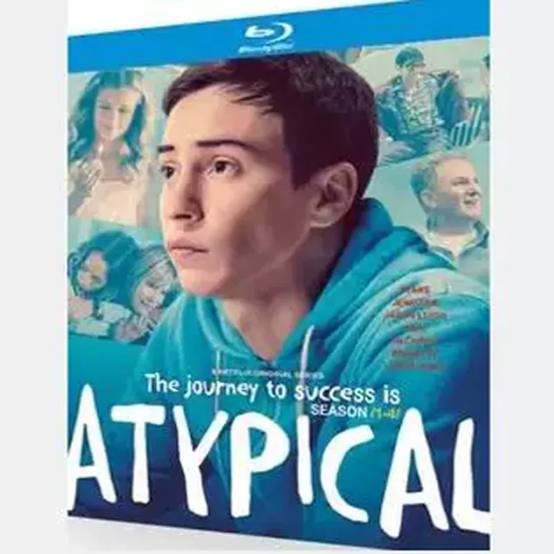 BD Blu-ray Ultra HD Американский сериал «Аттипуль» (Atypical Youth) сезоны 1–4, 4 диска, CD-бокс, китайские и английские традиционные иероглифы (art.: 3920dab630402) - 3920dab630402