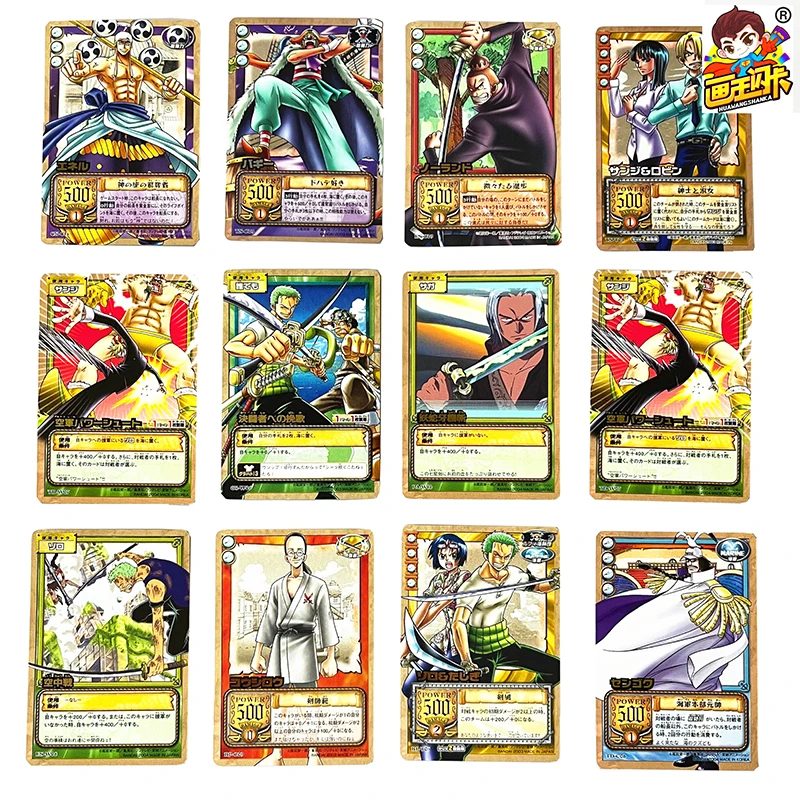 

Цельный Enel Багги Sanji Roronoa Zoro Sengoku позолоченная флеш-карта ACG Аниме игровая коллекция карт подарочные игрушки