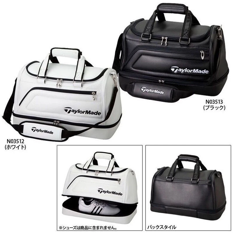 Boston Bag 2022 Golf Bag PU Waterproof Clothing Bag Large Capacity Independent Shoe Area Golf Accessories Men Handbag 49*25*31CM