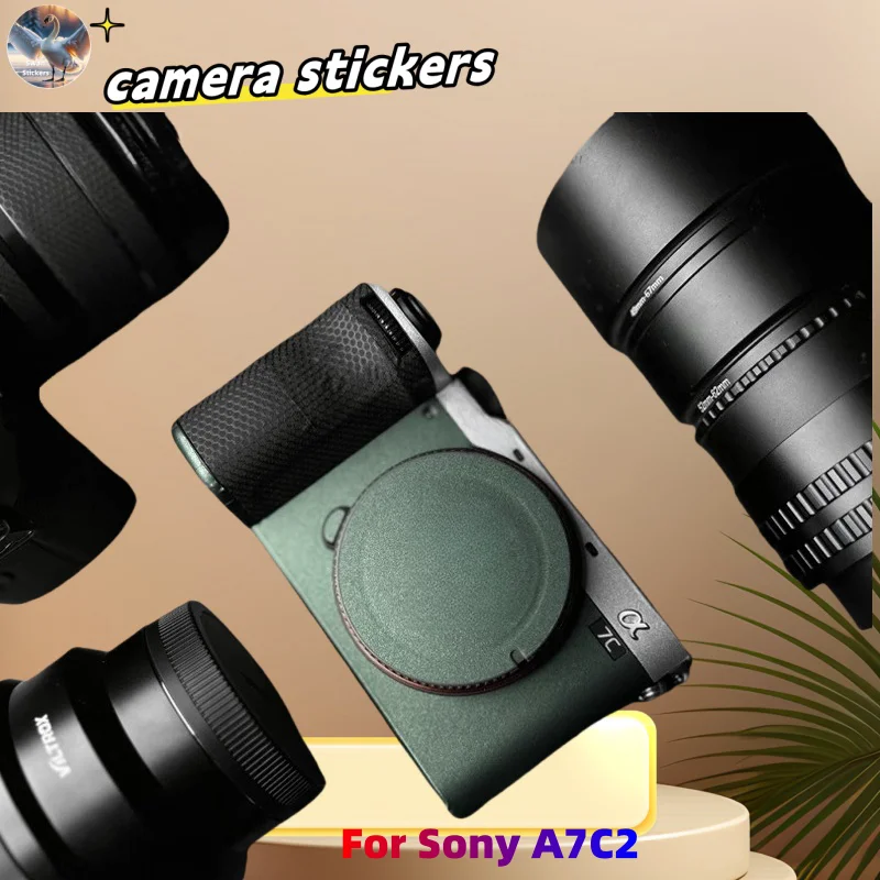 Наклейки для объектива камеры Sony A7C2 чехол Защитная пленка