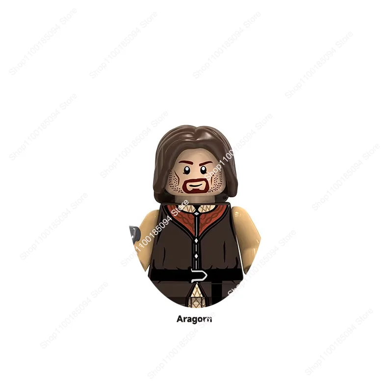 Фото Горячая новинка: Фигурки Hot Toys, Лего, Сорен, Арагорн, Элронд, Боромир, Эльфы, Тавриэль, Венчанёнок, строительные блоки, минифигурки, игрушки, подарок №2