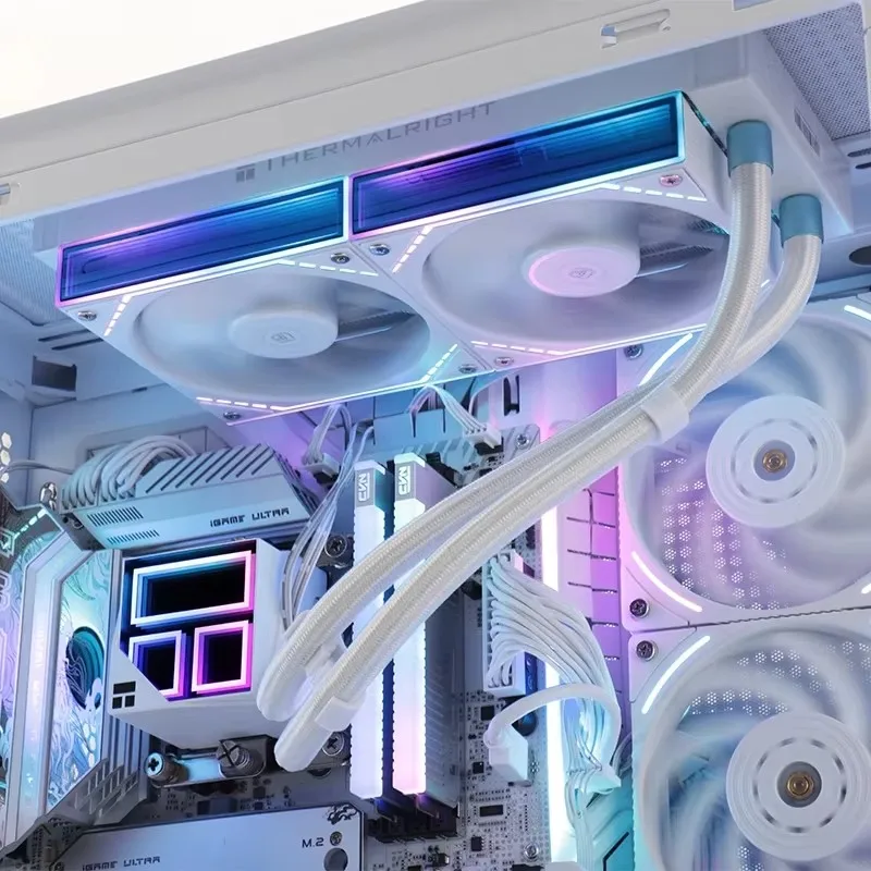 Жидкостный охладитель Thermalright FROZEN INFINITY 240 AIO ARGB синхронизация освещения зеркало