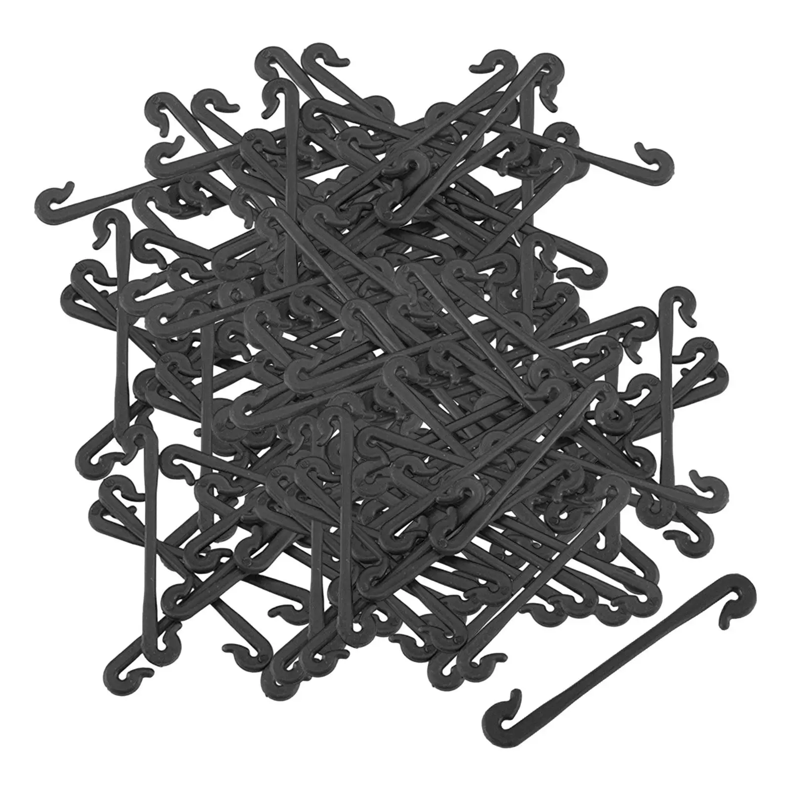 

200Pcs Plant Support Clips Grape Ties Vegetable Grafting Clips Grape Vines Fastener for Vegetable Stems Grape Vine